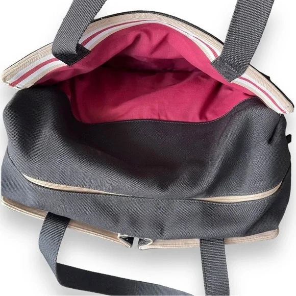 Vintage Lacoste Black Mini Tote Shoulder Bag - Picture 7 of 14